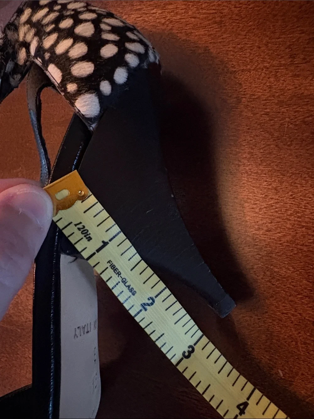 Kate Spade Black & White Spot Heels - Size 9.5